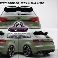 SPOILER-ALETTONE POSTERIORE PER AUDI A3-S3 8V